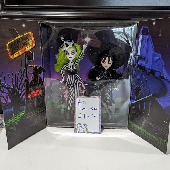 Mattel Other - Mattel Creations Beetlejuice Monster High dolls skullector set NIB collector